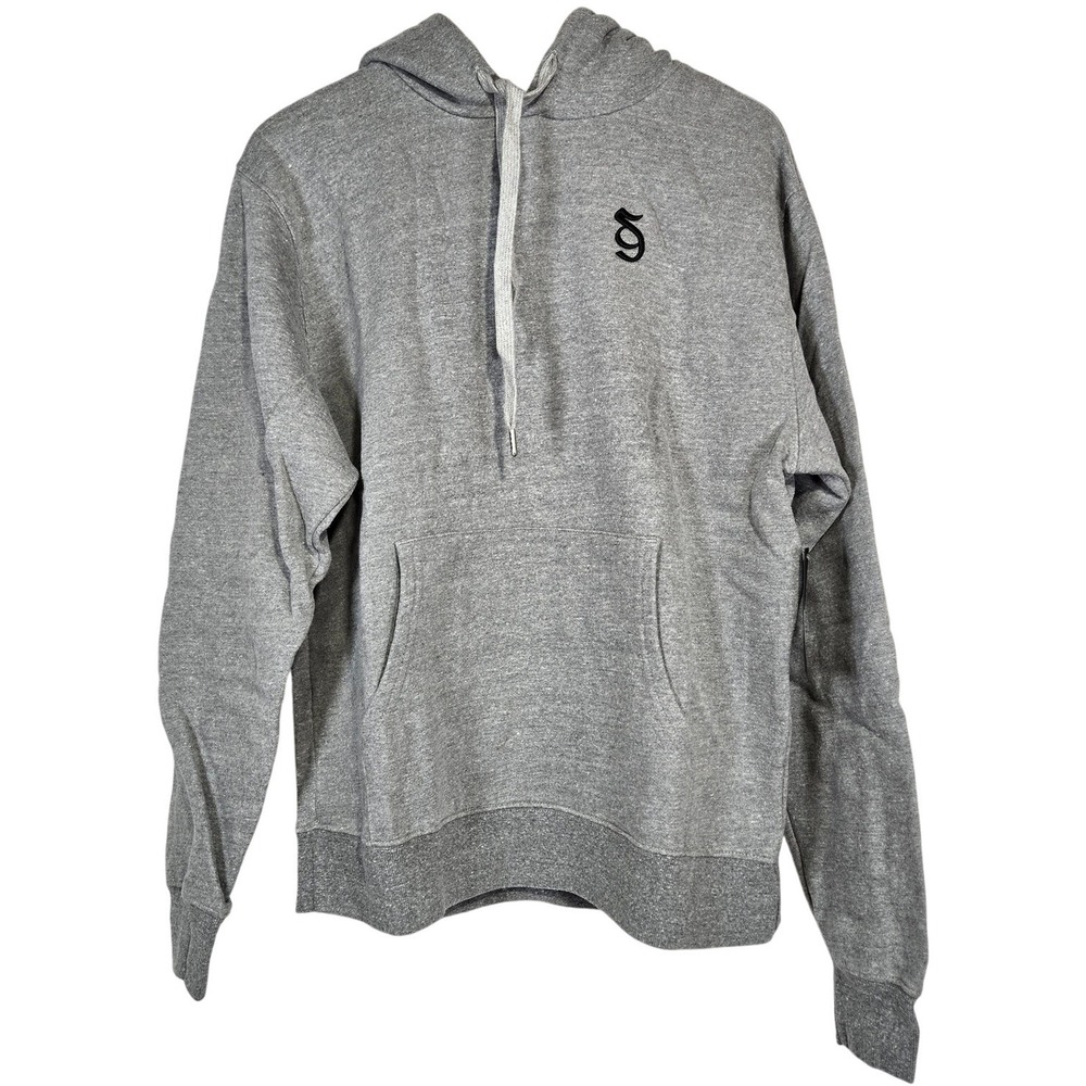 Spiritual Gangster SG Monogram Classic Hoodie Heather Gray‎ M NWT